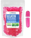 XPRS Nutra Size 0 Empty Capsules - 500 Count Empty Gelatin Capsules - Pills DIY Capsule Filling - Pure Bovine Pill Gel Caps for Do-It-Yourself Supplements (Azalea Pink)
