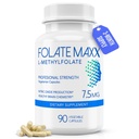 FolateMaxx L-Methyl-onverzadigde 7,5 mg, 90 Capsules 