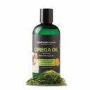 JustFoodForDogs Omega Plus Oil Omega-3 Supplement voor honden, huid en jas ondersteuning, Joint Health, EPA & DHA van Algenolie, duurzaam en ecovriendelijk - 8 oz