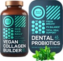 WILDE BRANDSTOF Vegan Collagen Bouwer en tandheelkundige Probiotica voor verse adembundel