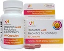 vH essentials Probiotica met Prebiotica en Cranberry Vrouwelijke Health Supplement, 60 Tellen