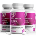 Pure NAD Resveratrol en TMG, 2000mg, 3 in 1 Geavanceerde Formule, Immune & Energy Support, Huid en algehele gezondheid, 60 capsules