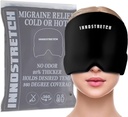 Hoofdpijn en Migraine Relief Cap Ice Hats voor Migraines te verminderen Intensiteit van Migraines Migraine Head Wrap en Migraine Relief Mask Hoofdpijn Wrap gebruikt voor Head Cooling Wrap Migraine Mask