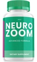 Neuro Zoom Brain Boost Supplement, Neuro Zoom Advanced Memory Support Formula, Neuro Zoom Pillen Nootropic to Reduce Brain Fog, Neuro Zoom to Boost Memory, NeuroZoom Reviews (60 Capsules)