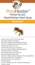 PawHealer® Hound Honey: Heart Syrup - Herbal Remedy for Dog's Cough - 5 fl oz - Suppressant - Herbal Remedy - Gagging & Wheezing Vanwege het hart...