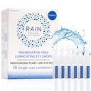 gouttes d'oeil libres de protection de la pluie pour les yeux secs sévères – Plus de gouttes d'œil naturelles pour le soulagement des yeux secs – Formule propriétaire soulage les yeux secs et démangeants – Reprenez votre confort oculaire