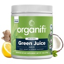 Organifi Green Juice - Powder Supplement met Organische Spirulina, Ashwagandha en Chlorella - helpt bereiken Fitness Goals en Verminder Cortisol niveaus, 30-dagen levering
