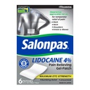 Salonpas Lidocaine 4% Pijn Relieving Gel-Patch, 6 Telling, voor rug, nek, schouder, knie & elleboogpijn