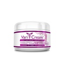 VariCream - Varicose & Spider Veins Cream - Tocoferolacetaat, Butcher's Broom, Witch Hazel - 1 Jar - 2 Oz. - Vegan