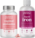 Moeder's belofte vloeibare ijzer en vaginale probiotica bundel