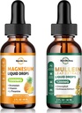 Liquid Magnesium Supplement & Mullein Drops for Longs