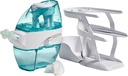 Essentials de Navage Bundle - Système d'irrigation nasale - Saline Nasal Rinse Kit avec 1 Nettoyeur de Nez de Navage, 30 Pods de Sel et 1 Countertop Caddy