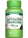 De waarheid van de natuur Geactiveerde Charcoal Capsules 90 Tellen Niet-GMO en Glutenvrij Supplement