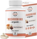Organische Gemengde Paddestoelen Capsules Natuurlijke Aanvulling 