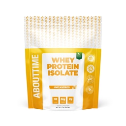 Over tijd Ongearomatiseerde Wei Proteïne Isolaat Poeder 26g, Natuurlijke Ingrediënten, Non-GMO, Glutenvrije, Lactosevrije, Geen kunstmatige zoetstoffen, Low Carb, 32 Servers