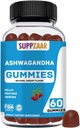 750mg Ashwagandha Gummies Supplement met vitamine D & zink 