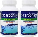 Natriumbicarbonaat Antacida Orale Poeder USP 4 oz .2 Flessen