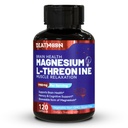 Magnesium L-Threonine Capsules, Magnesium Threonine Supplement, 1900mg Magnesium L-Threonine, Non GMO, Glutenvrij - 120 Veg Capsules