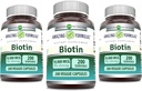 Verbazingwekkende Formules Biotin 10000 mcg Veggie Capsules 