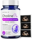 Choline en Inositol Vooroordeel Vitaminen voor vrouwen - Vruchtbaarheid Blend supplement, Ondersteunt gezonde zwangerschap en baby Cognitieve ontwikkeling, Verbeterde Eierkwaliteit, Hormone Balance (200 Capsules)
