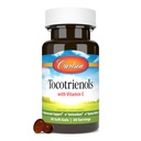 Carlson - Tocotrienolen, 40 mg, met Natural-Source Vitamine E, Gamma, Alpha, Delta, Beta, duurzaam geproduceerd, 30 Softgels