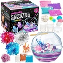 Original Stationery Crystal Growing Kit - Unicorn Terrarium, 6.3 x 5.8 in, Multicolor - STEM Science & Craft Kits voor kinderen 7-12 - Krijg je eigen kristaltuin met magische stenen en bloembedeltjes