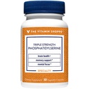 De vitamine Shoppe Triple Strength Fosfatidylserine voor Hersenen, Geheugen & Focus Ondersteuning, eenmaal daags - (30 plantaardige capsules)
