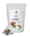 Lever Detox Kruiden - LIVER DETOX HERBAL TEA, 14 dagen - burdock wortel en paardenbloem thee, lever ondersteuning thee biologische, lever detox thee cafeïnevrij, lever reinigen detox & reparatie kruidenthee, 1 Pack 14 zakken