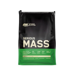 Optimale voeding Ernstige massa Gainer Proteïne Poeder, Vitamine C en Zink voor Immune Ondersteuning, Vanille, 12 Pond (Verpakking mei Vary)