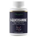 Paradijs Kruiden V-Glucosamine Supplement, Weefsel & Joint Health, Super Potent, Ultra Pure, Vegan, Non GMO, Glutenvrij, 120 Vegetarische Capsules