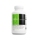 DAVINCI Labs Poten-C - Ondersteuning Immuunsysteemfunctie & Collageen Health* - Vitamine C, Calcium, Magnesium, Zink, Kalium, Mangaan en Bioflavonoïden - Vegetarisch - Glutenvrij - 90 tabletten