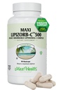 Maxi Health Liposomale Vitamine C 500mg Capsules met Digestief Blend, Zeer Absorbeerbare Hoge Dosis VitamineC, Niet GGO Kosher Vegetarische Arts-Formulated Immune Support Supplement (90 Tel.)