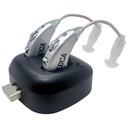 Digitale gehoorversterkers - Paar oplaadbare BTE persoonlijke geluidsversterker met USB-dock - Premium Behind The Ear Sound Amplification - door MEDca