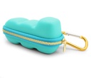 Cas de voyage d'inhalateur d'asthme turquoise CASMATIX, ne comprend pas la médecine inhalatrice