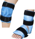 REVIX Enkel Ice Pack Wrap for Injuries Herbruikbaar en REVIX Ice Pack for Knie Pain Relief, Herbruikbare Gel Ice wrap for Leg Injuries
