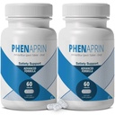 Voedingspillen (pakket van 2) - Advanced Appetite Support & Thermogenic Fat Burner 2-maand Supply for Women & Men 