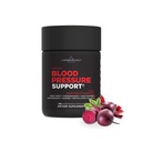 Livingood soutien de la pression artérielle quotidienne, supplément de santé cardiaque pour les hommes et les femmes avec racine de betterave, grenade, hawthorn, magnésium et taurine, formule de soutien cardiovasculaire, végétalien, 120 capsules