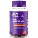 Nieuw hoofdstuk Mannen Multivitamine Gummies, 57% Minder Suiker, Mannen Gummy Vitaminen met Vitamine C, D3 & Zink, Non-GMO, Glutenvrij, Berry-Citrus, 75ct