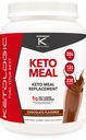 KetoLogic Keto substitut de repas Shake poudre pour des résultats optimaux + MCT Huile + Lactosérum - Macros parfaits pour la kétose - 20 portions - Chocolat