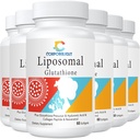 Liposomale Glutathion Softgels, Verbeterde Absorptie - Liposomale Levering, Actieve Vorm L-Glutathione, Cellulair, Immuunfunctie en Lever Detox, Rijk aan Antioxidant Formule, Glutenvrij, 360 Softgels