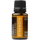 Nature's Fusions Strength, 100% Pure en Natuurlijke Essentiële Olie Blend voor Aromatherapie en Topisch Gebruik, .5 Fl Oz (verpakking van 1) (15 ml)