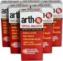 Topische Analgetische pijn verlichting Roll-on met Capsaicin voor diepe penetrerende pijn verlichting, opwarmende capsaicine voor het verlichten van pijn van artritis en spierpijnen en pijnen, 18 oz