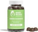 Baby Blues Groene Godin Gummies, 60 Graaf Dieetsupplement, Plant-Based, Gummy Form
