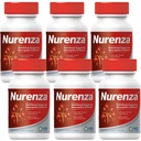 Vita Sciences Nurenza Neuropathy Relief Supplement 40x Strength Natural R-ALA Form for nerve Health, Fast Repair w/ Vitamins, Antioxidanten Revitaliseren Voeten, Handen, Benen en Tenen. 60 Ct. - Verpakking van 6