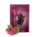PoudreVitamine Electrolytes Poudre Plus (100 portions) Grape Electrolyte Poudre Zéro Calorie Keto, 0 Sucre, Pas de Maltodextrine,1000mg Potassium,120mg Calcium,120mg Magnésium, Poudre d'hydratation