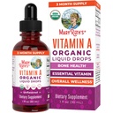 MaryRuth Organics USDA Biologische Vitamine A Liquid Drops 