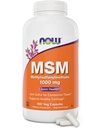 Maintenant MSM 1000mg Capsules de légumes, 400 Compte Méthyl-Sulfonyl-Méthane, Fabriqué aux États-Unis, Supplément de soufre, Non-OGM, Végétarien végétalien
