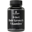 11-in-1 Veganistische Haargroei Vitaminen voor Thinning & Brittle Hair 