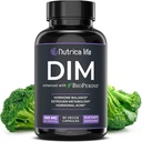 DIM Supplement 300mg - Diindolylmethaan met Broccoli & BioPerine - Hormone Balance Support for Women & Men, Estrogen Metabolisme, Menopauze Relief & Hormonal Acne Control - 90 Vegan Caps