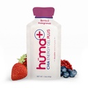 Huma Plus (Dubbele Elektrolyten) - Chia Energy Gel, Bessen & Granaatappel, 12 Gels - Maagvriendelijk, Real Food Energy Gels